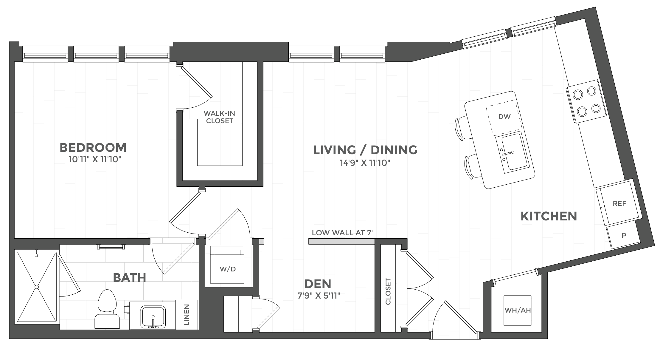 Floor Plan Image of Apartment Apt 256